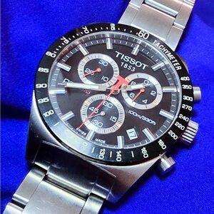 Tissot PR516 Swiss Made Chrono 42mm Men's Watch EUC